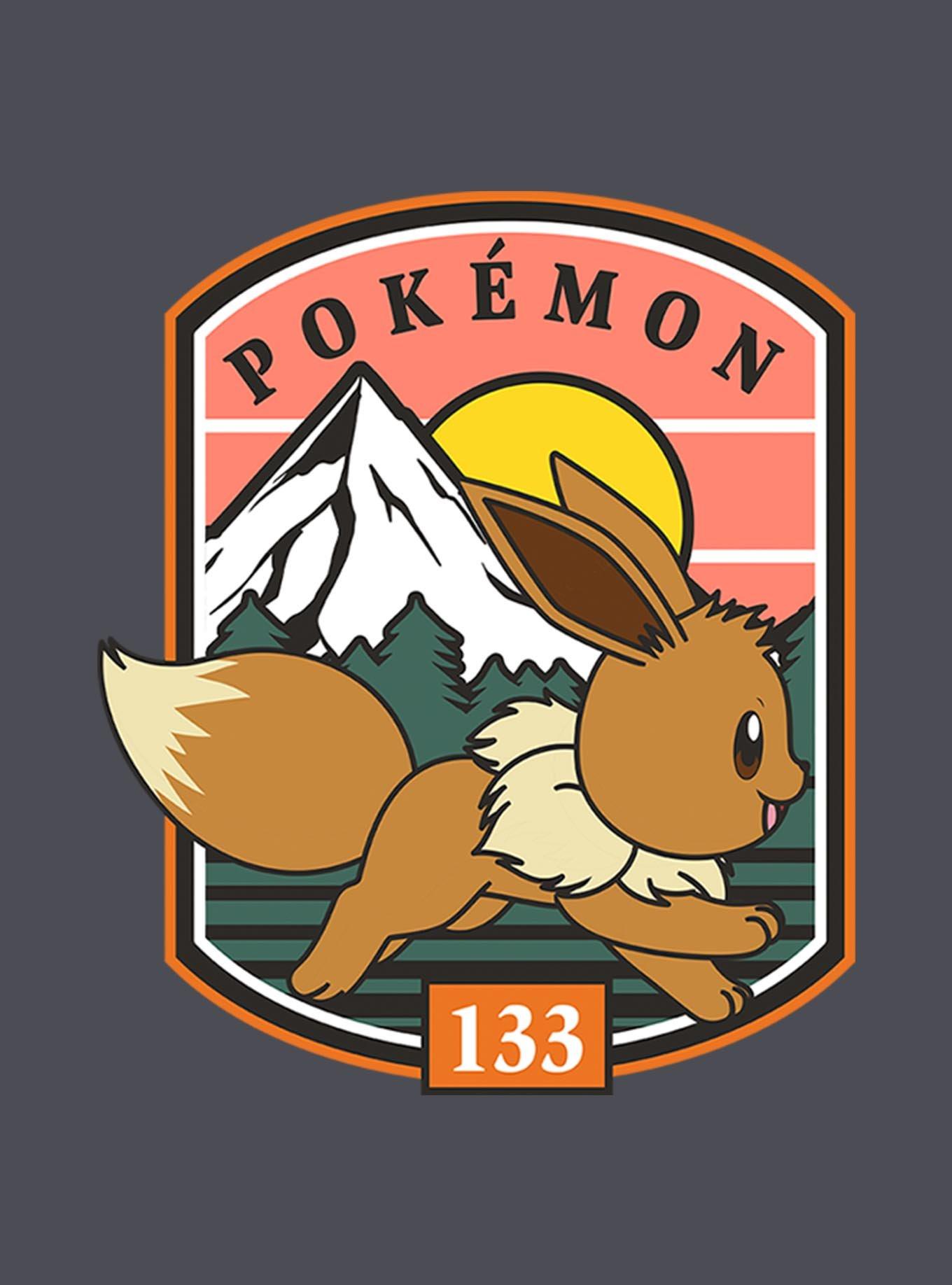 Pokemon Eevee Out Run Mineral Wash Hoodie, , hi-res