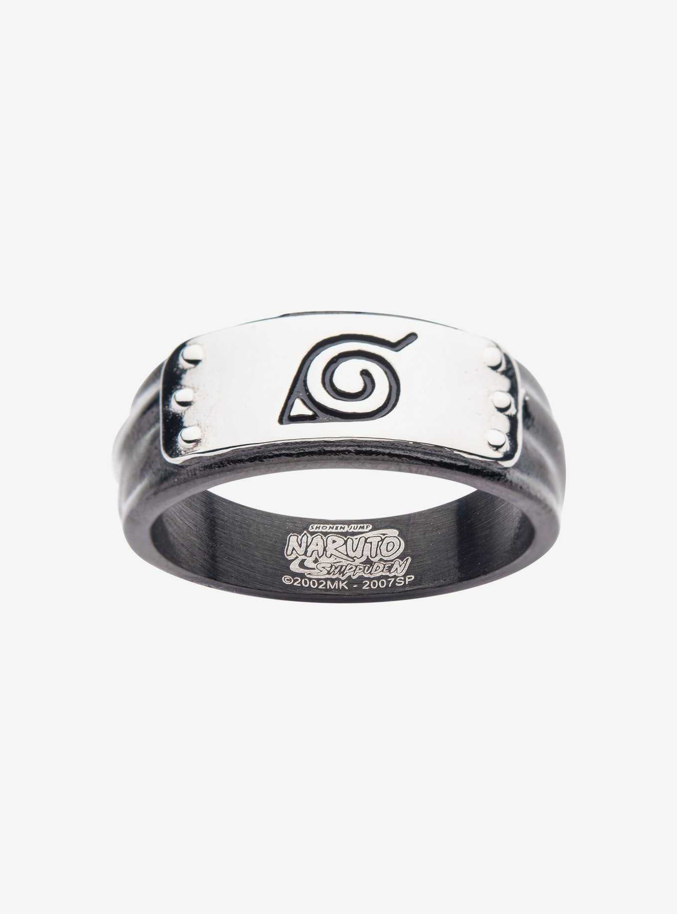 Naruto Shippuden Hidden Leaf Village Headband Ring, , hi-res