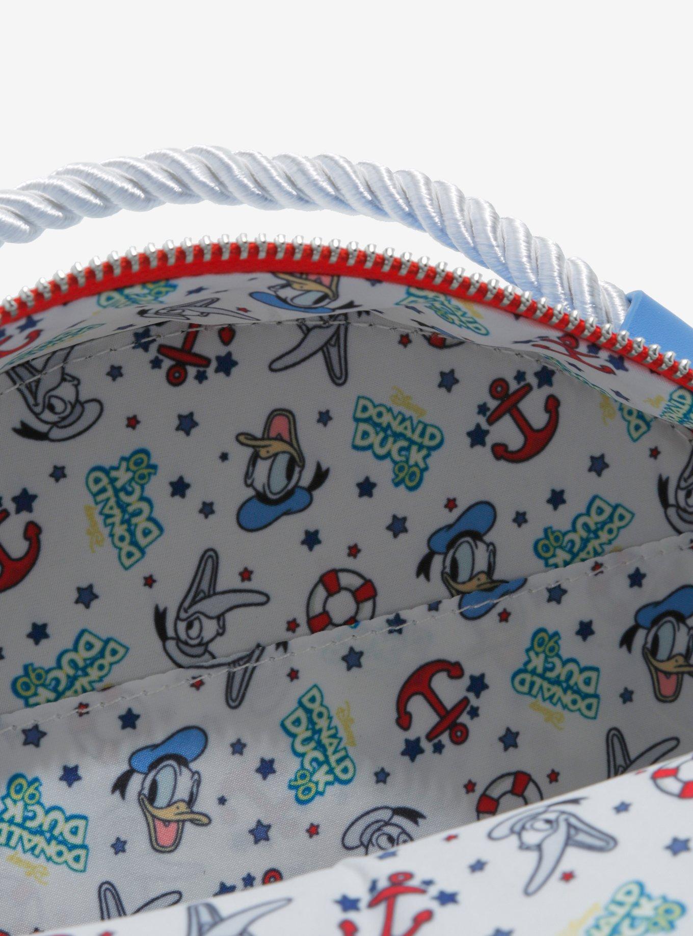 LOUNGFLY Loungefly Disney Donald Duck 90th Anniversary Lenticular ...
