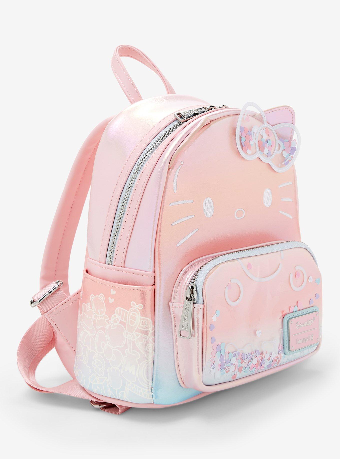 Loungefly Hello Kitty Confetti Pastel Mini Backpack, , hi-res