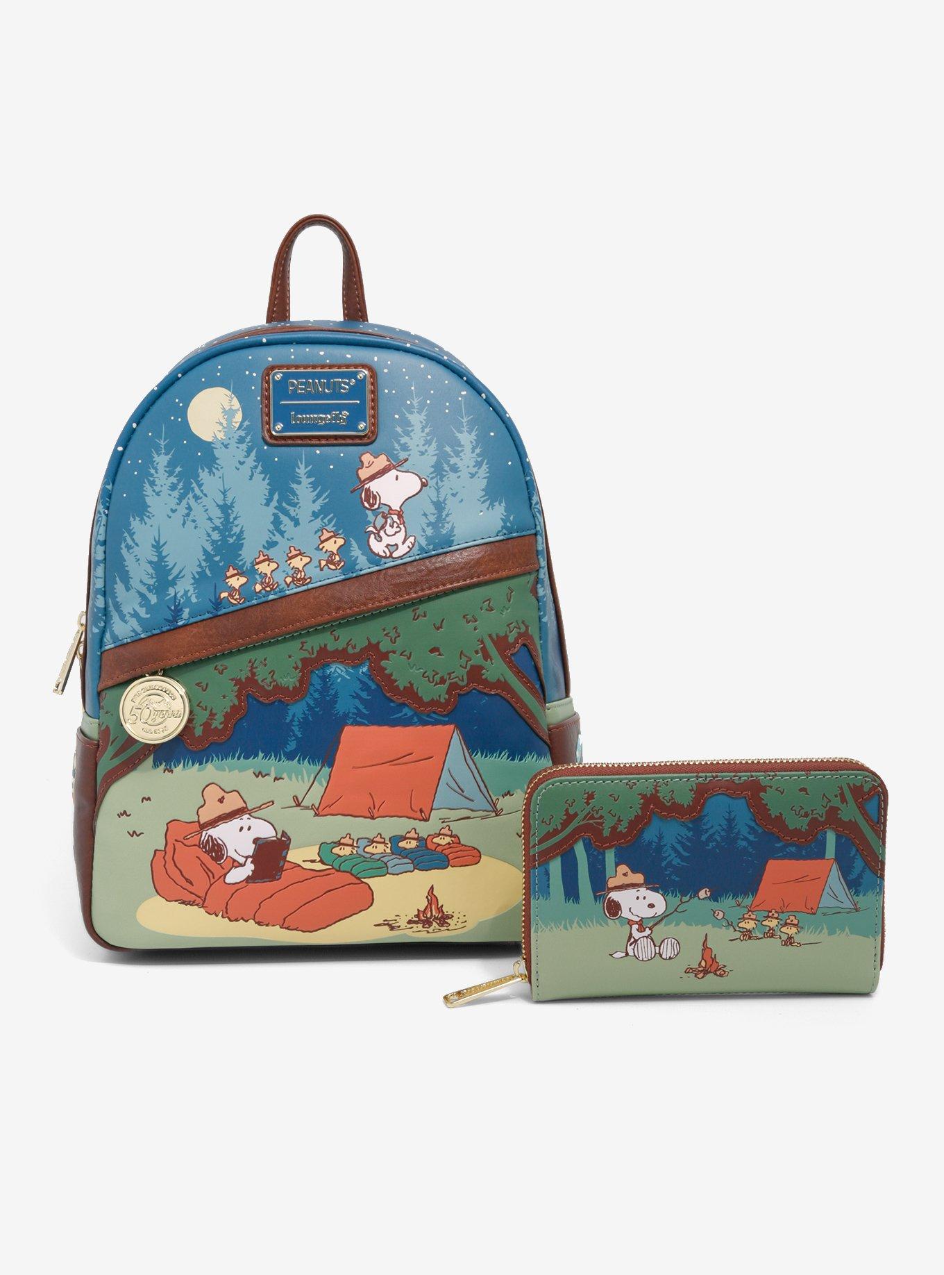 Loungefly Peanuts Snoopy's Beagle Scouts Mini Backpack, , alternate