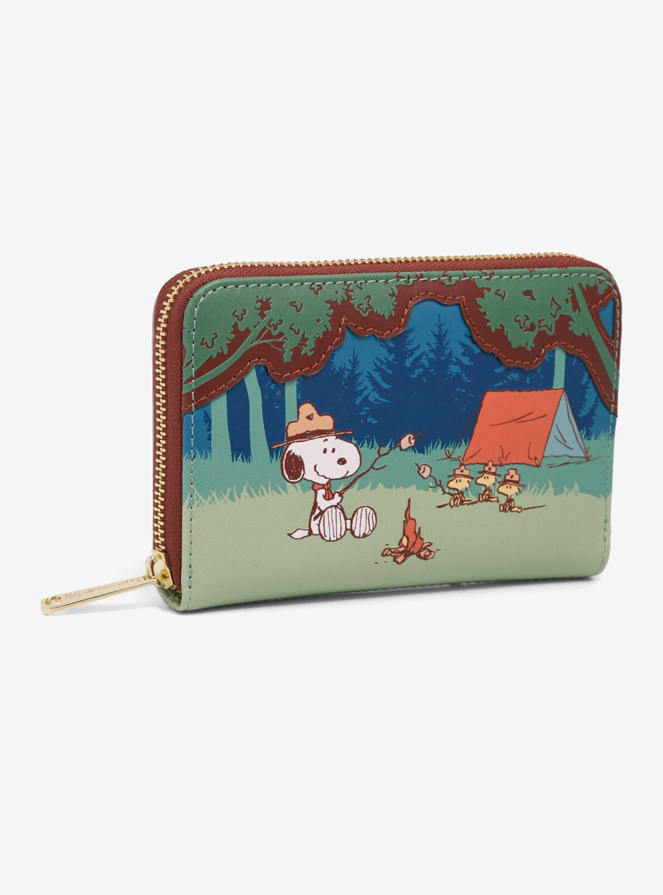 Loungefly Peanuts Snoopy's Beagle Scouts Zipper Wallet, , alternate