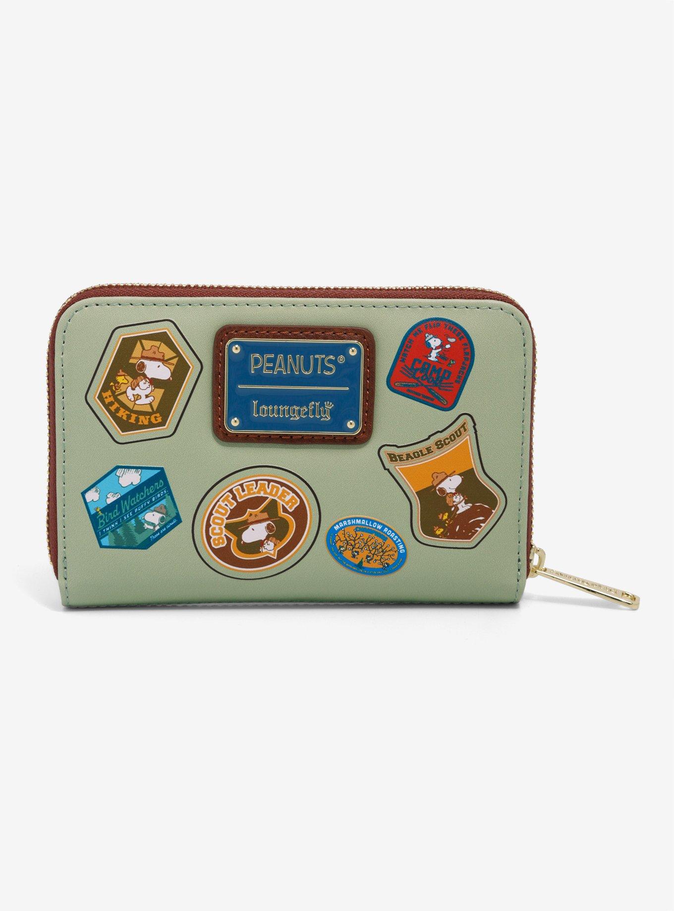 Loungefly Peanuts Snoopy's Beagle Scouts Zipper Wallet, , alternate