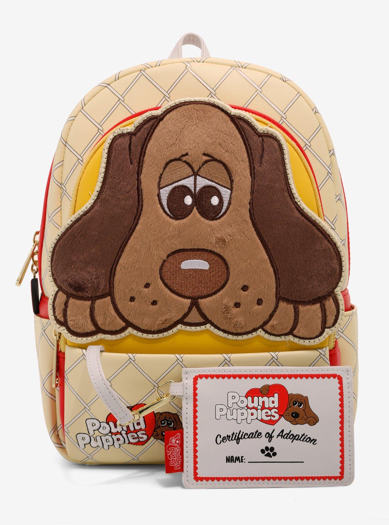 Loungefly Pound Puppies Figural Mini Backpack, , alternate