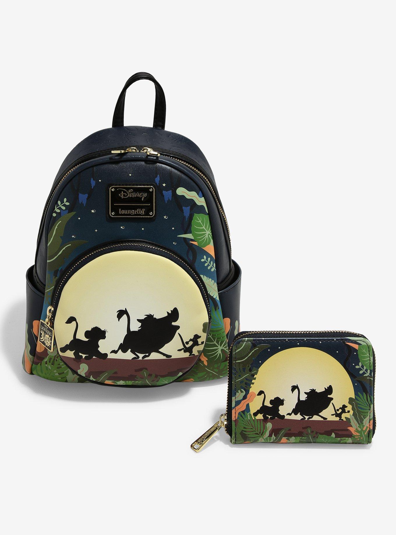 Loungefly Disney The Lion King Hakuna Matata Light-Up Mini Backpack, , alternate