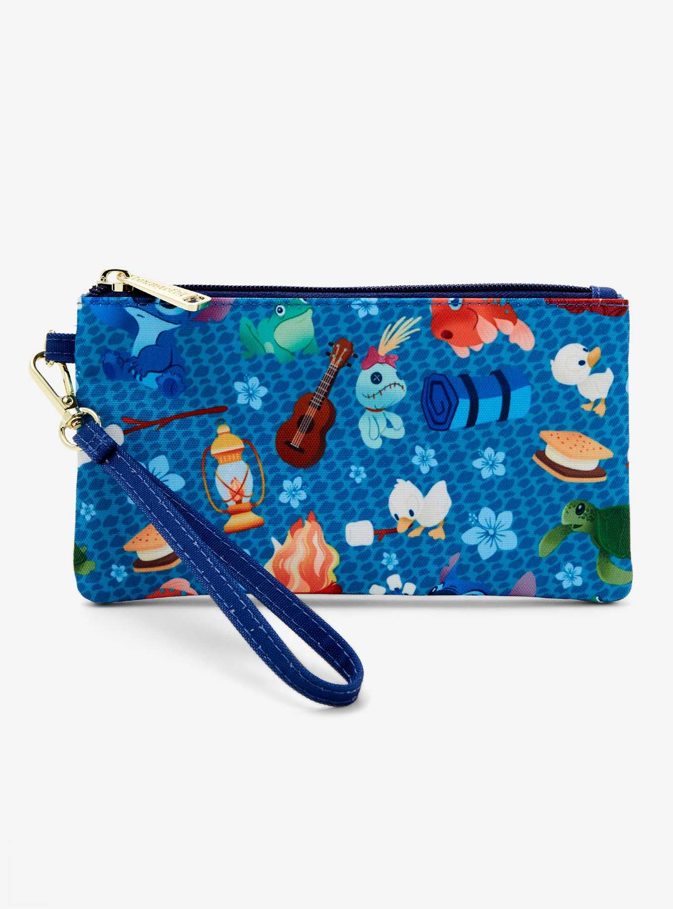 Loungefly Disney Stitch Camping Zipper Pouch, , hi-res