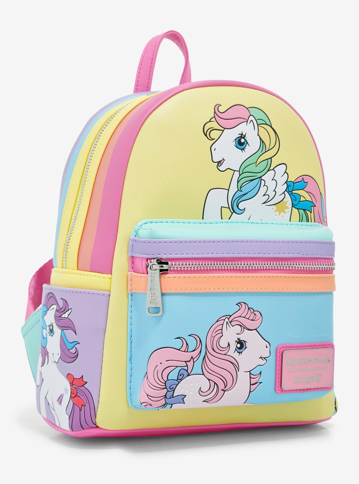 Loungefly My Little Pony Color-Block Mini Backpack, , alternate