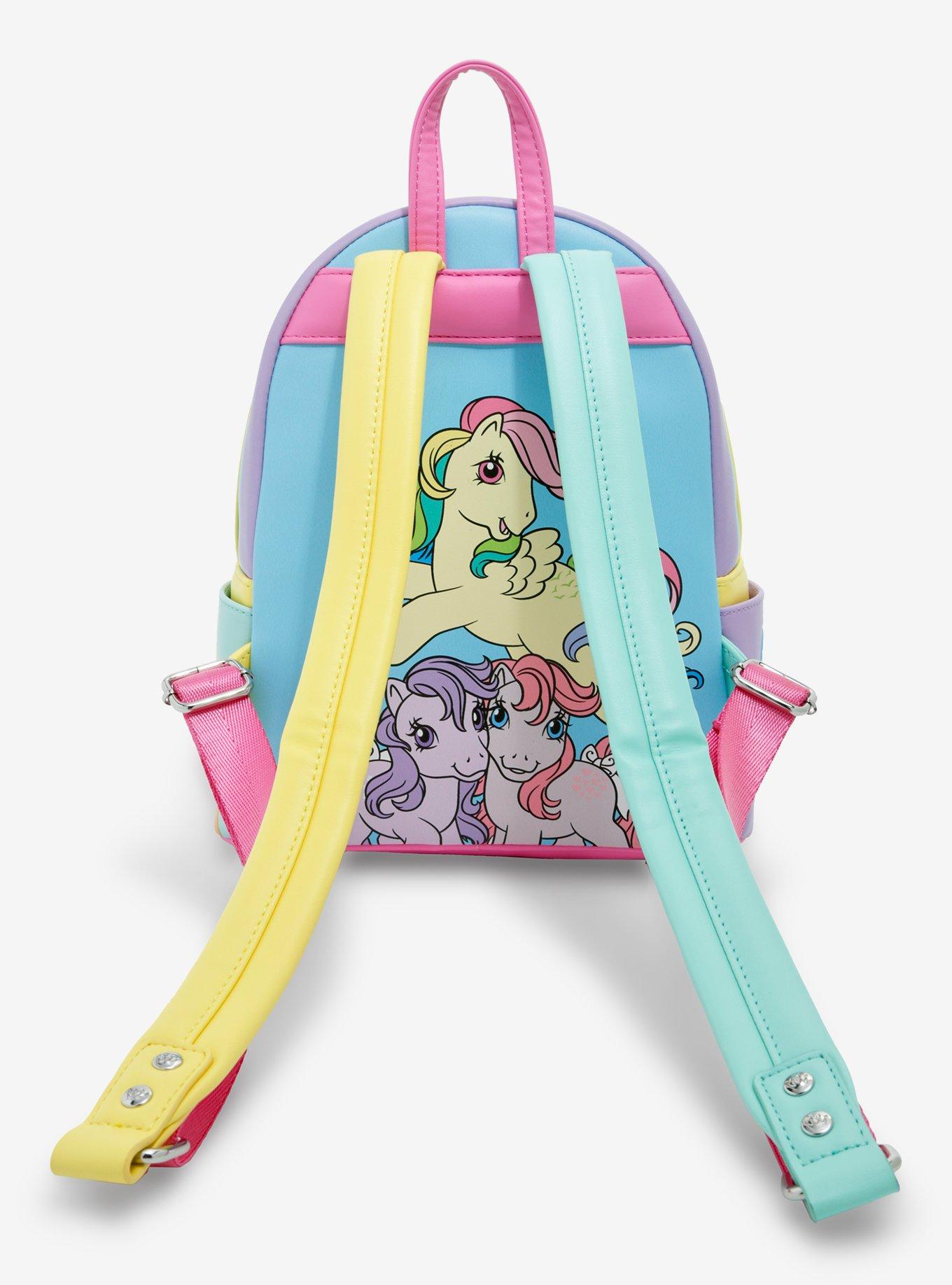 Loungefly My Little Pony Color-Block Mini Backpack, , alternate