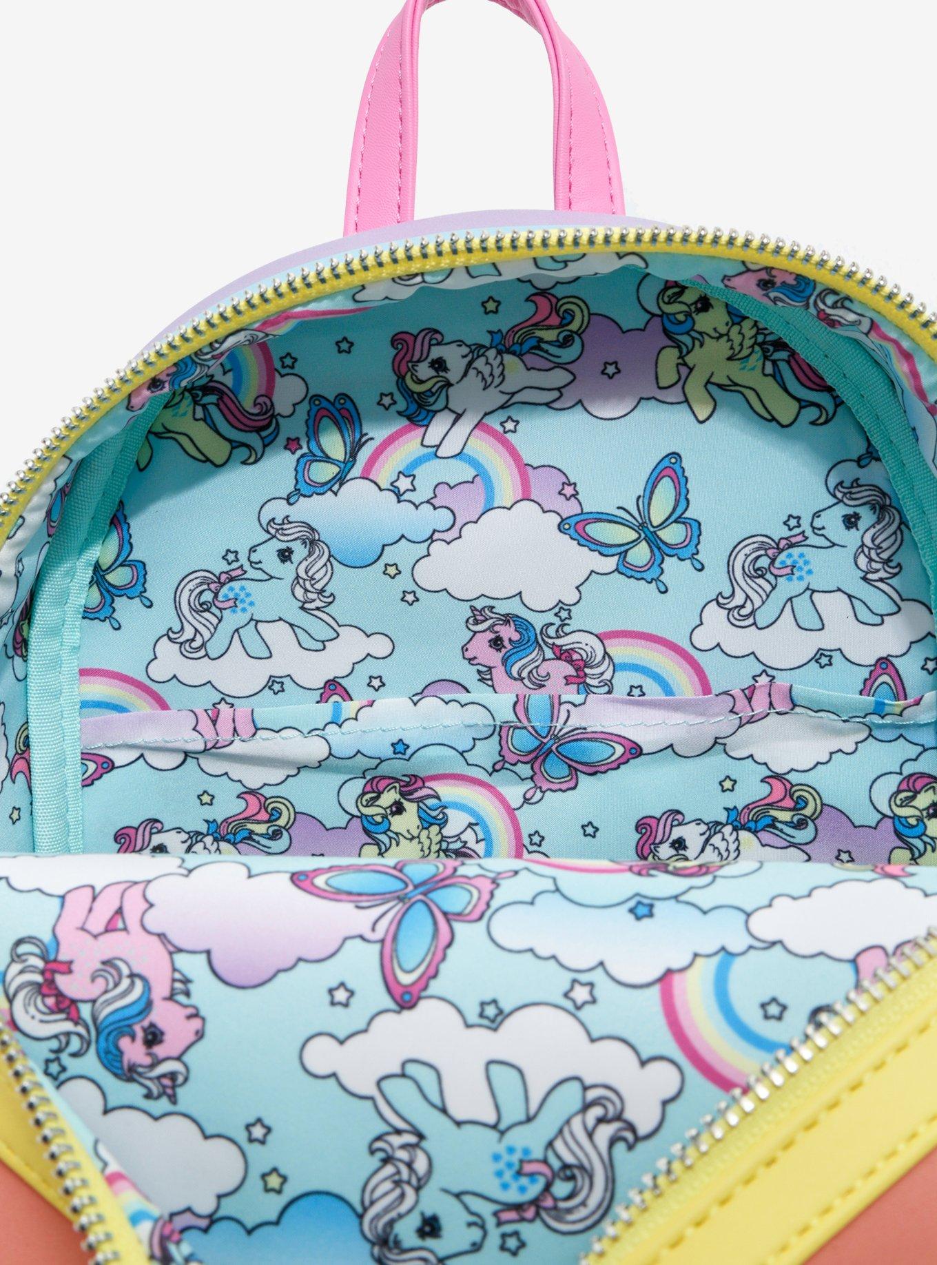 Loungefly My Little Pony Color-Block Mini Backpack, , alternate