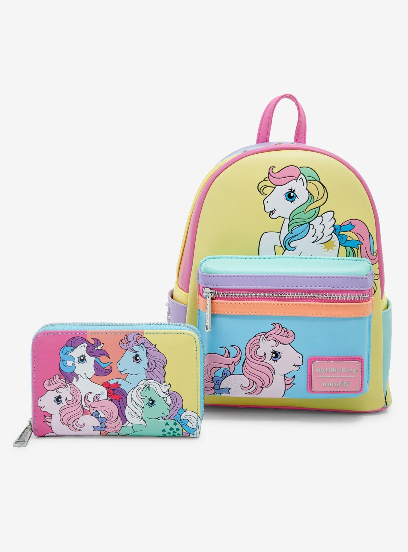 Loungefly My Little Pony Color-Block Mini Backpack, , alternate