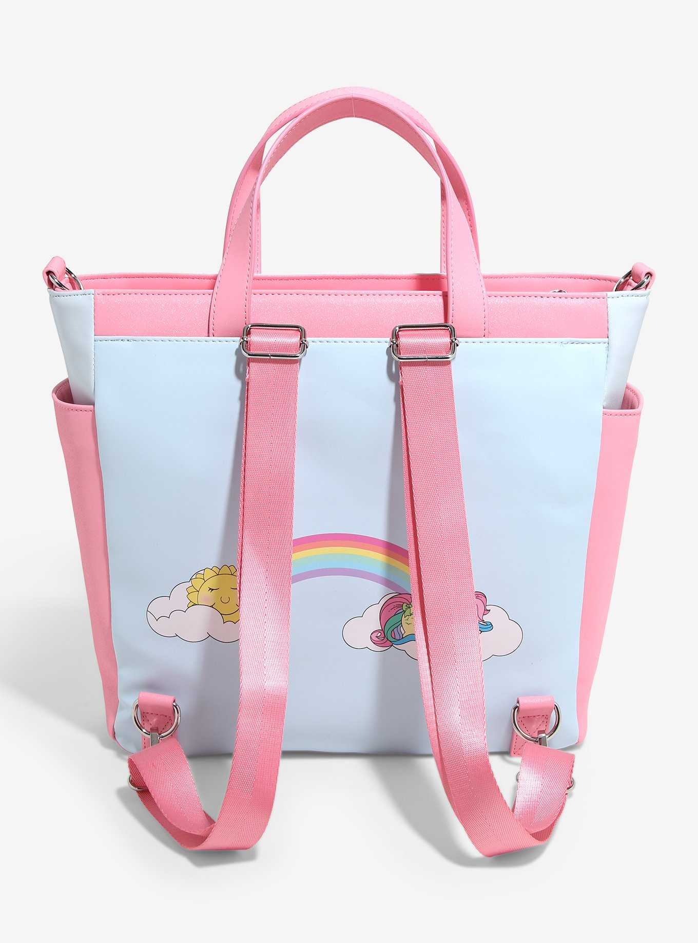 Loungefly My Little Pony Rainbow Castle Convertible Tote Bag, , hi-res