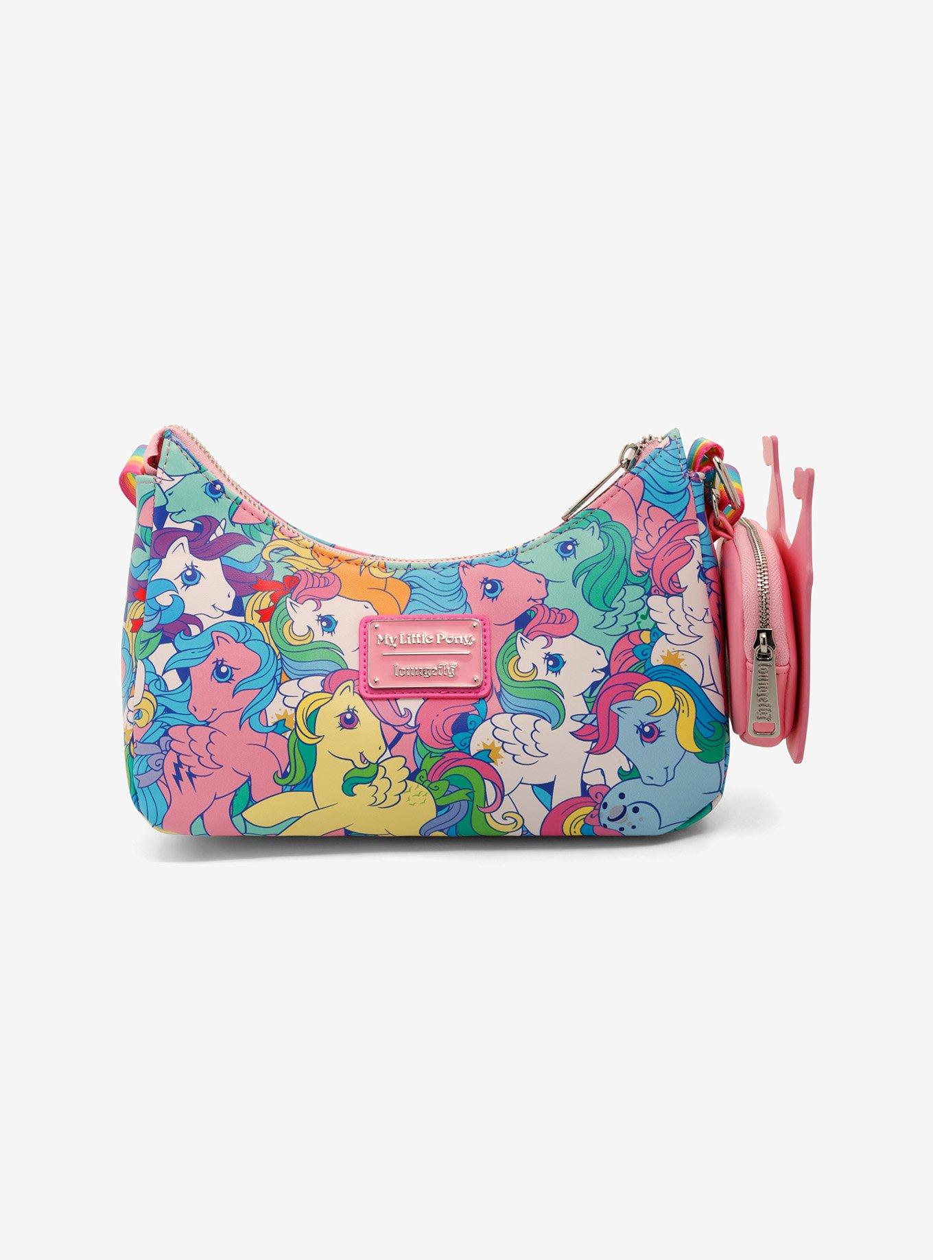 Loungefly My Little Pony Rainbow Castle Crossbody Bag, , alternate