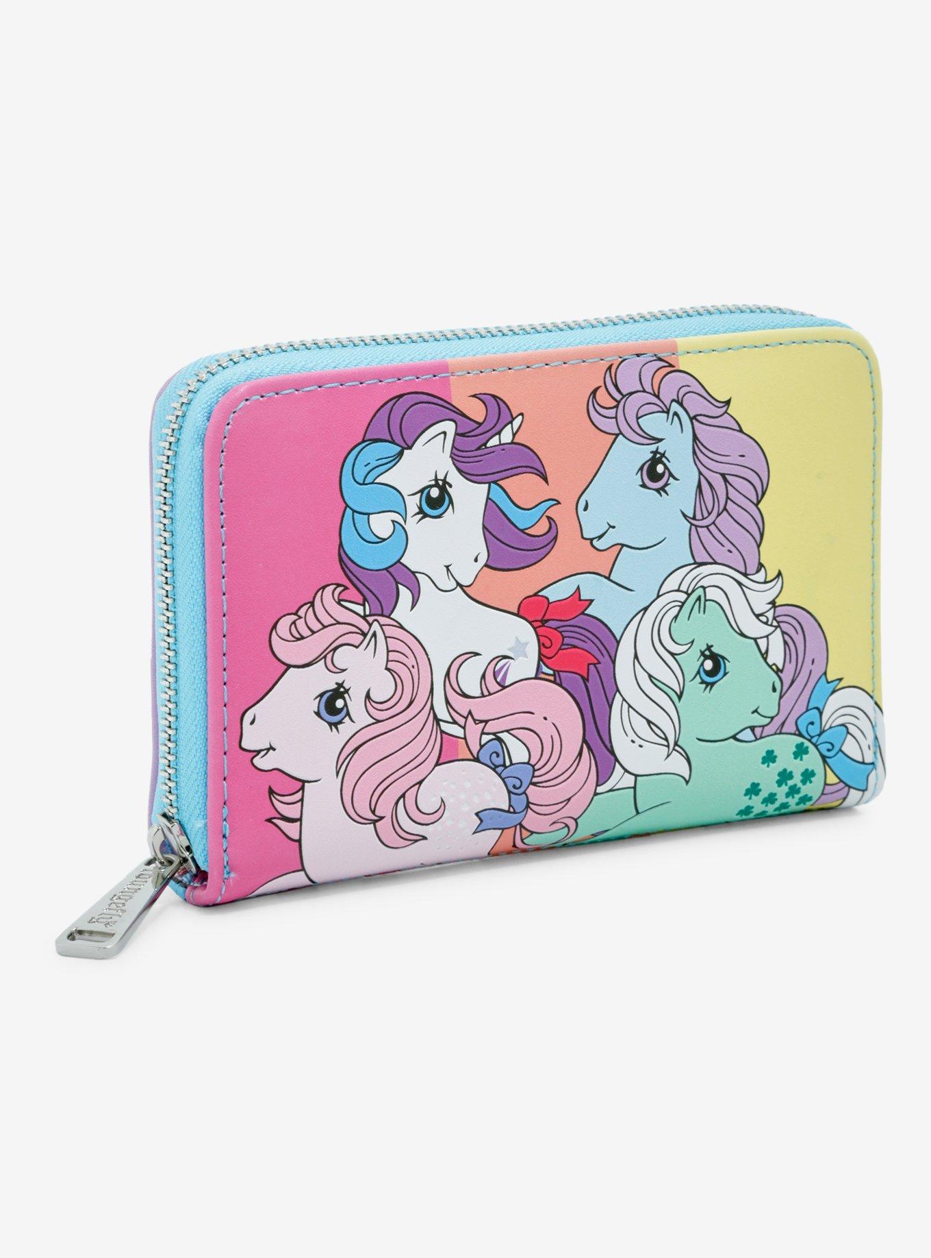 Loungefly My Little Pony Color-Block Zipper Wallet, , alternate
