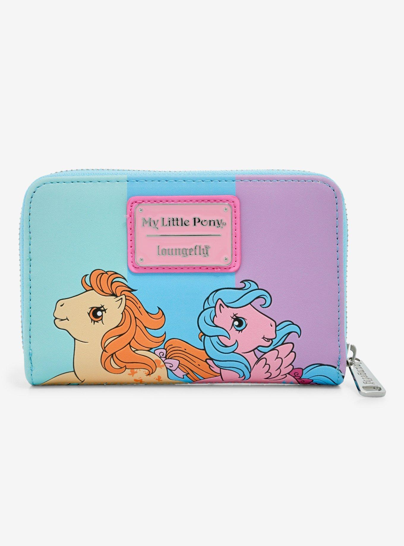 Loungefly My Little Pony Color-Block Zipper Wallet, , alternate