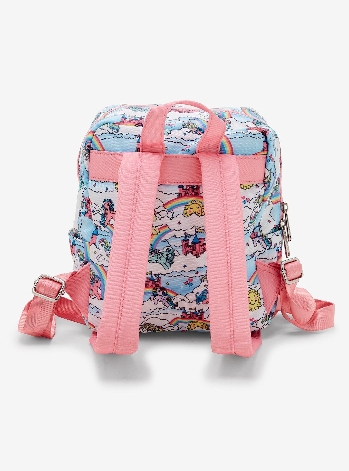 Loungefly My Little Pony Sky Print Nylon Mini Backpack, , alternate