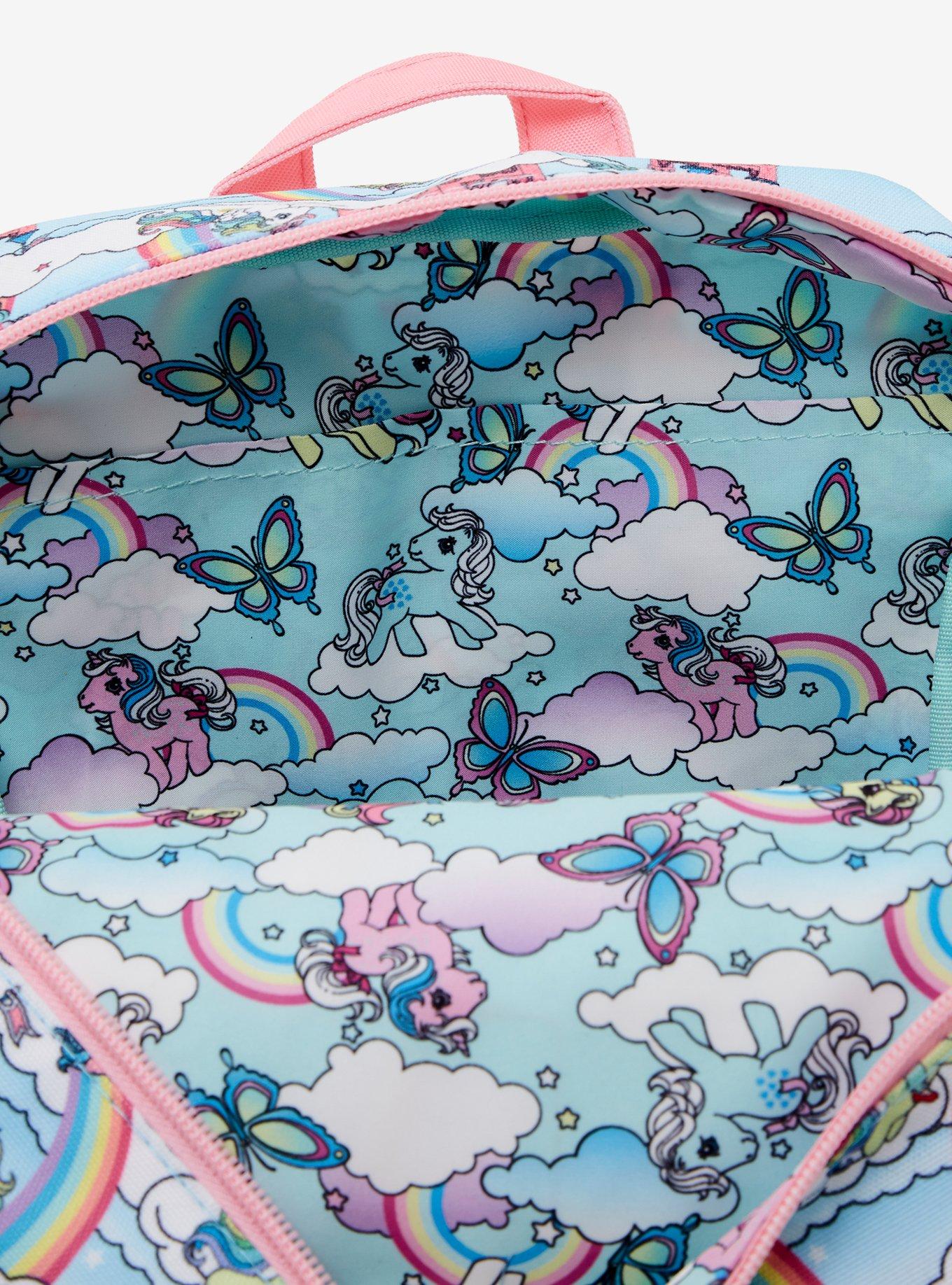 Loungefly My Little Pony Sky Print Nylon Mini Backpack, , alternate