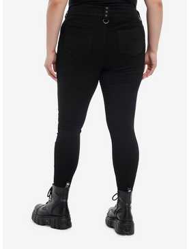 Cosmic Aura Witchy Patches Super Skinny Jeans Plus Size, , hi-res