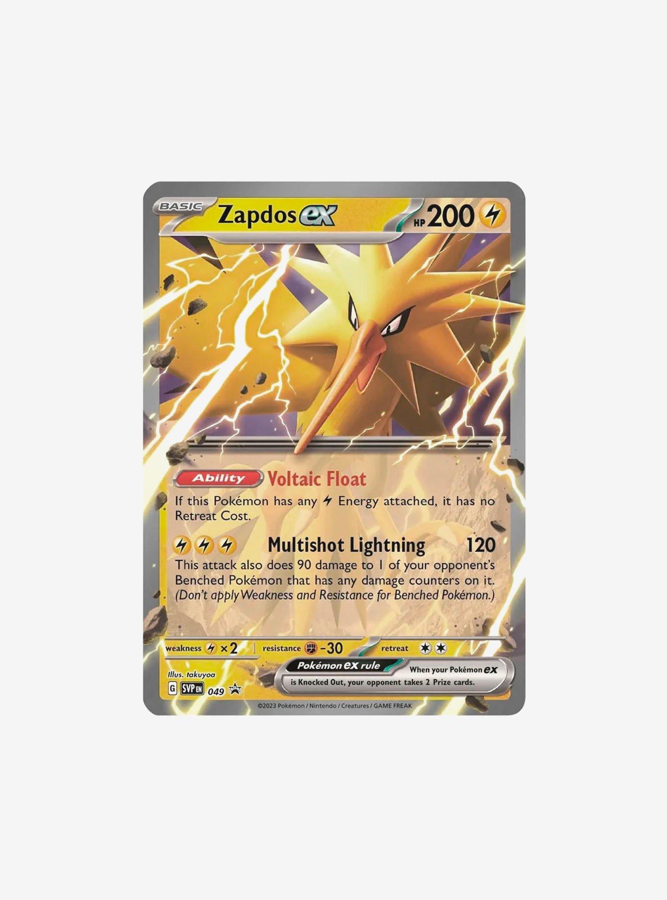 Pokemon Trading Card Game Scarlet & Violet 151 Zapdos EX, , alternate