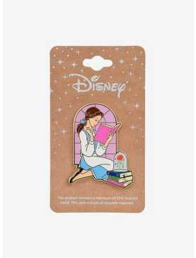 Disney Beauty and the Beast Belle Books Enamel Pin — BoxLunch Exclusive, , hi-res