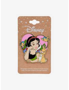 Disney Snow White and the Seven Dwarfs Snow White Woodland Animals Enamel Pin — BoxLunch Exclusive, , hi-res
