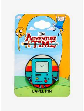 Adventure Time BMO Stripe Enamel Pin - BoxLunch Exclusive, , hi-res