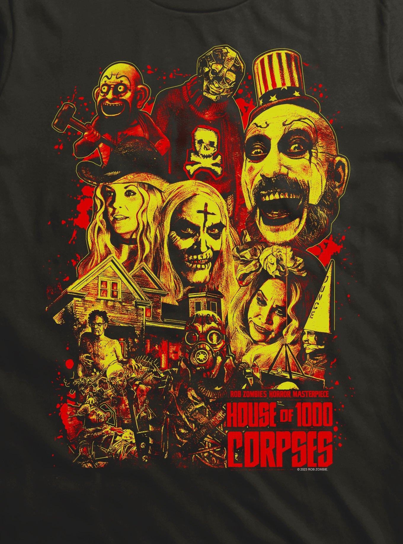 House Of 1000 Corpses Movie Poster T-Shirt