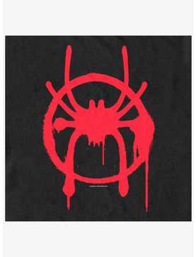 Marvel Spider-Man Miles Morales Spray Symbol Mineral Wash Hoodie, , hi-res