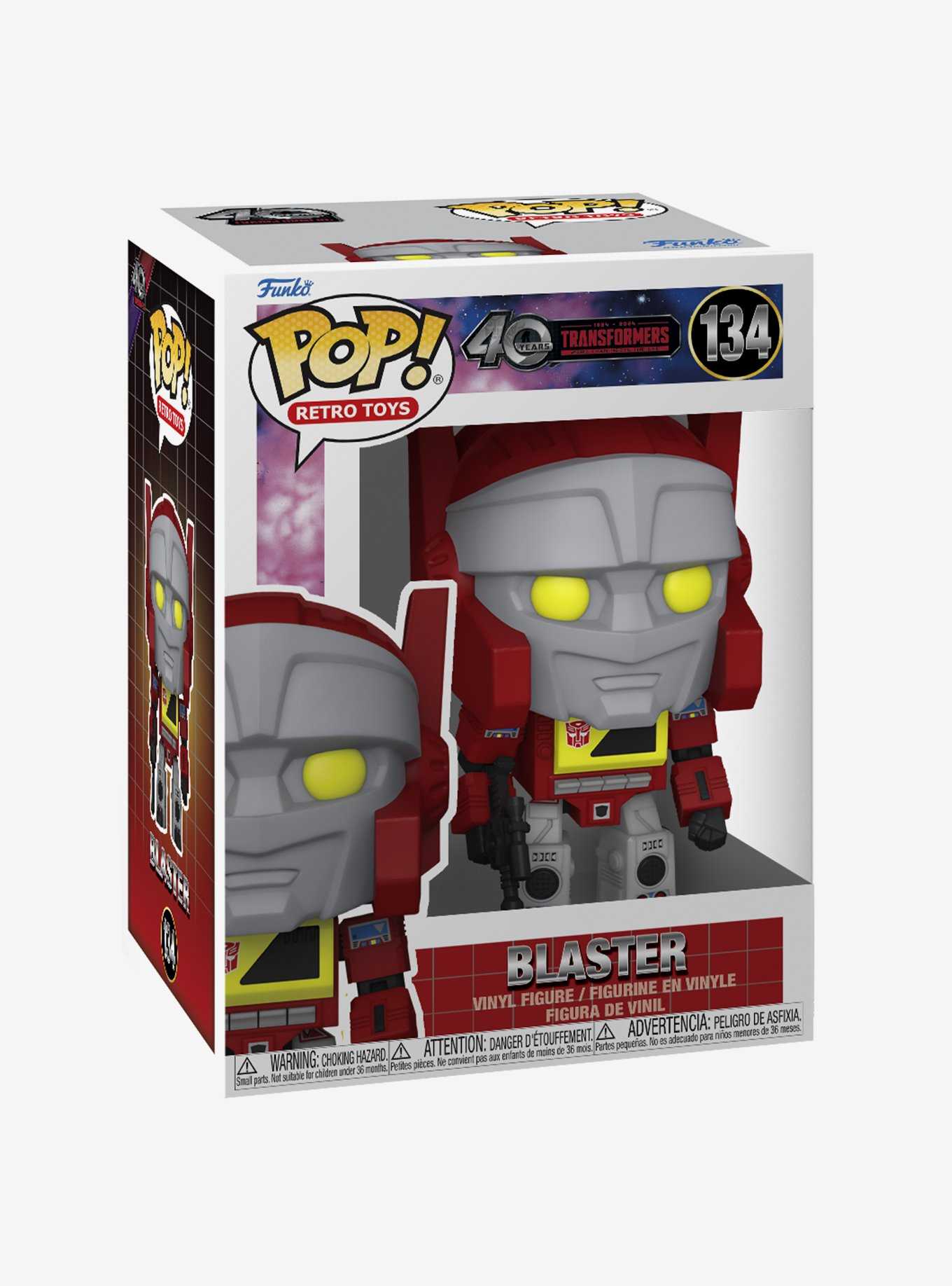 Funko Pop! Retro Toys Transformers Blaster Vinyl Figure, , hi-res