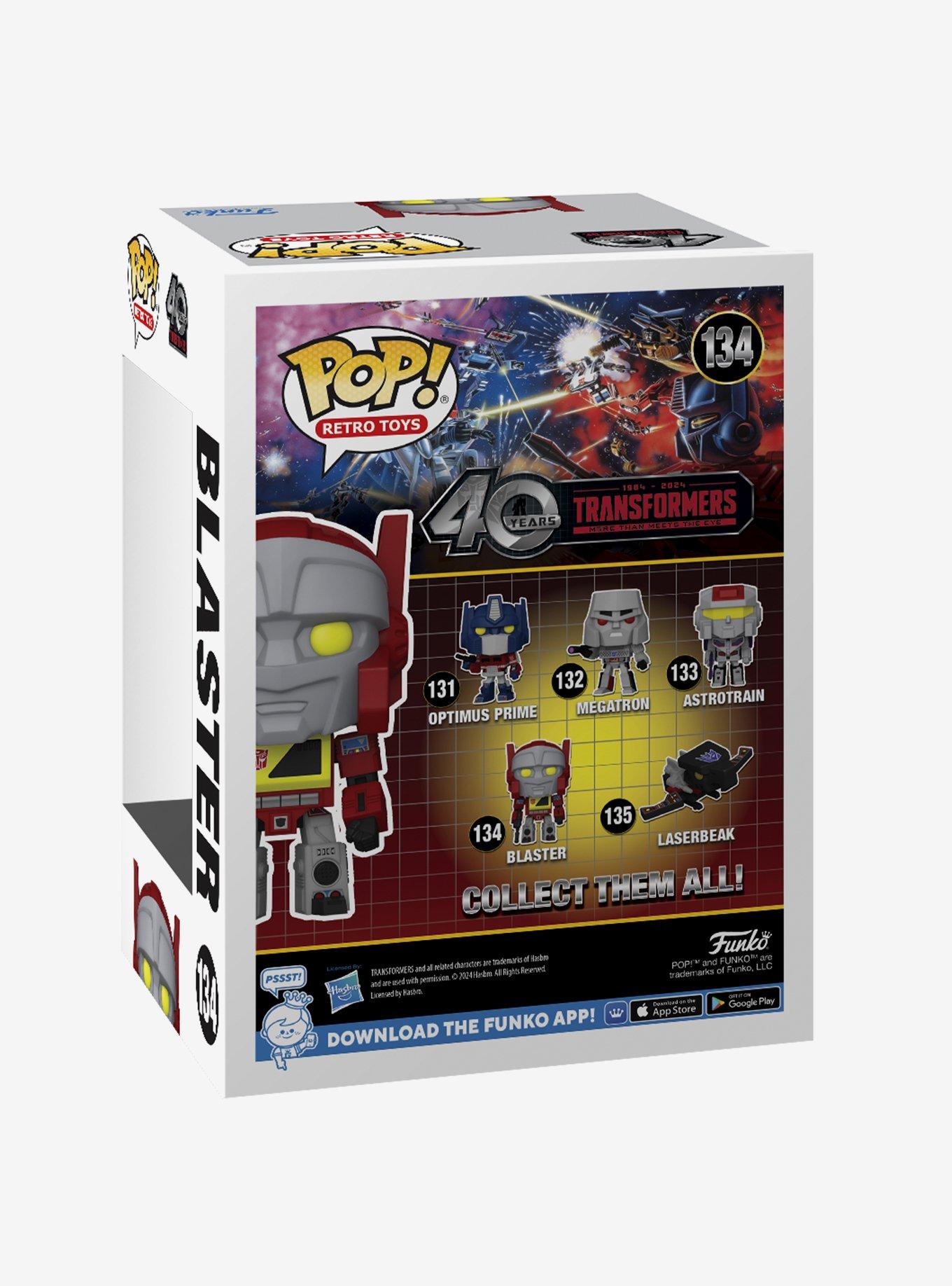 Funko Pop! Retro Toys Transformers Blaster Vinyl Figure, , alternate