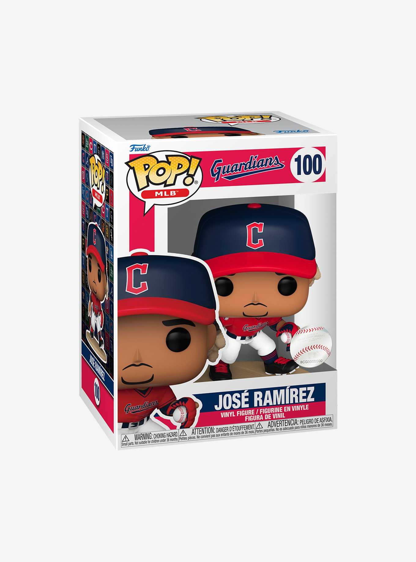 Funko Pop! MLB Cleveland Guardians José Ramírez Vinyl Figure, , hi-res