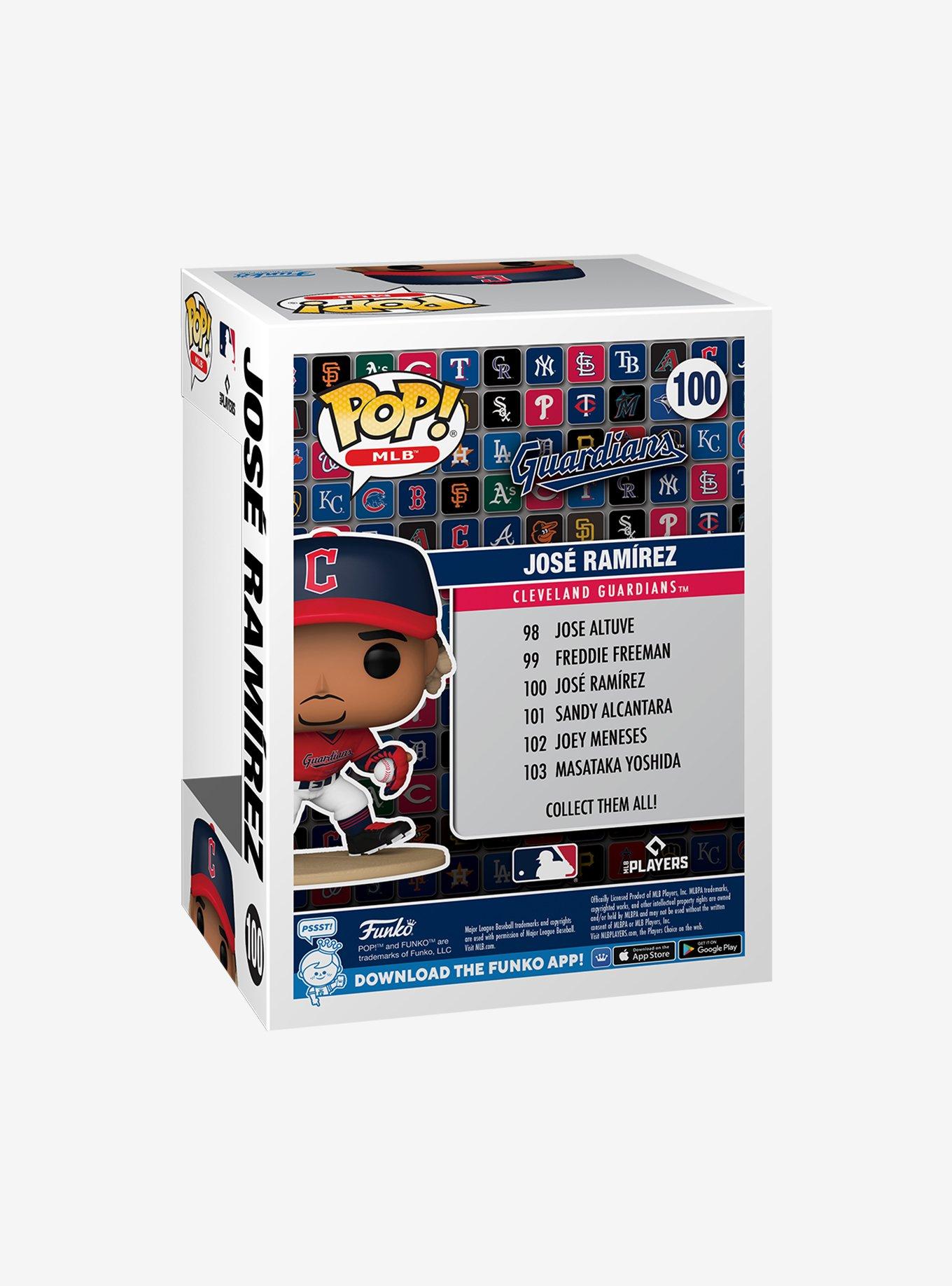 Funko Pop! MLB Cleveland Guardians Jos&eacute; Ram&iacute;rez Vinyl Figure, , alternate