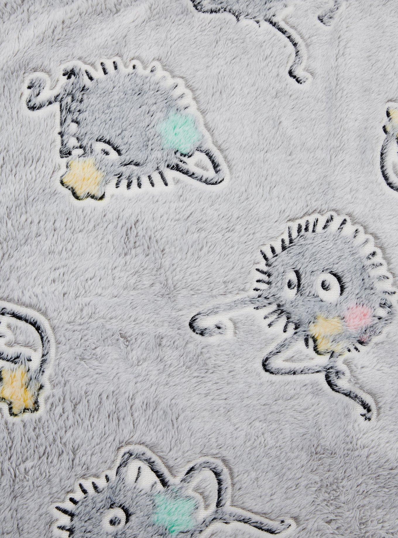 Studio Ghibli® Spirited Away Soot Sprites Pastel Grey Throw Blanket, , alternate