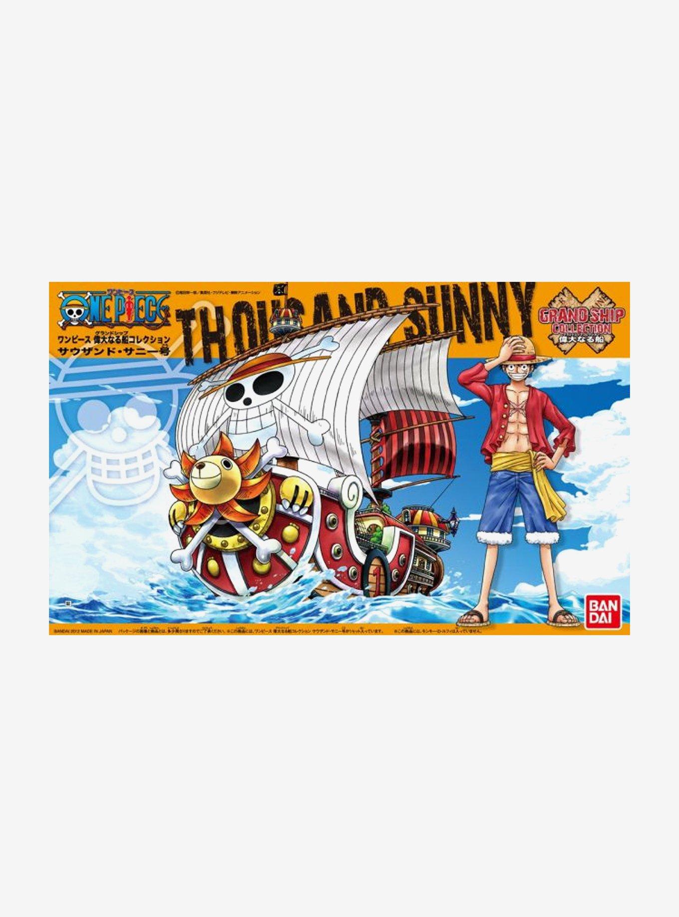 Bandai One Piece Grand Ship Collection Thousand Sunny Model Kit, , alternate