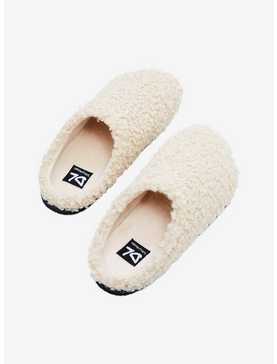 Dirty Laundry Ivory Sherpa Slippers, , hi-res