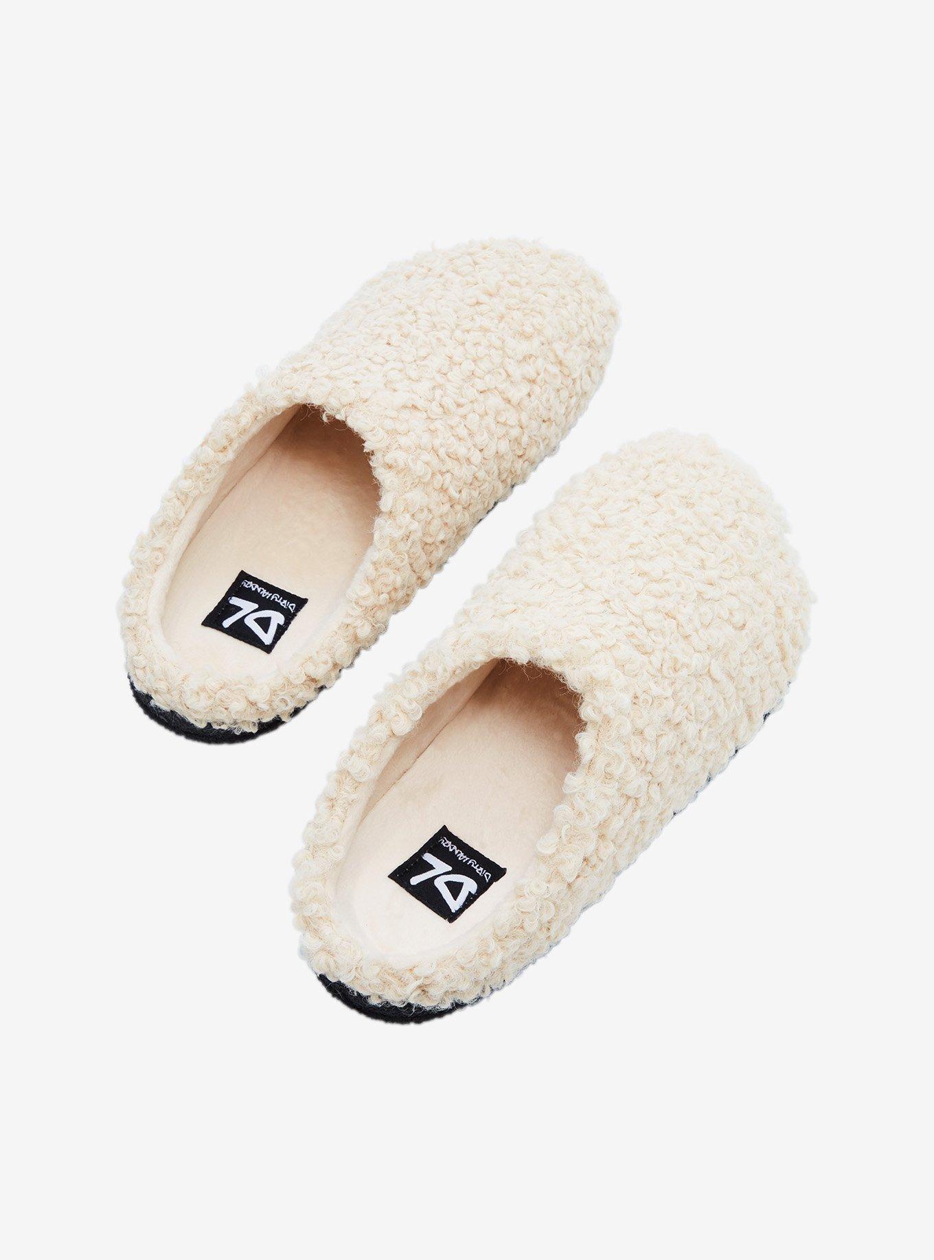 Dirty Laundry Ivory Sherpa Slippers, MULTI, alternate