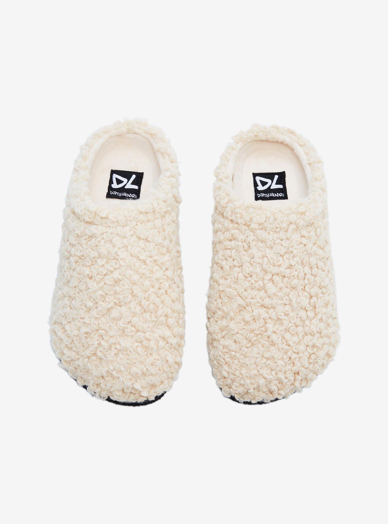 Dirty Laundry Ivory Sherpa Slippers, MULTI, alternate