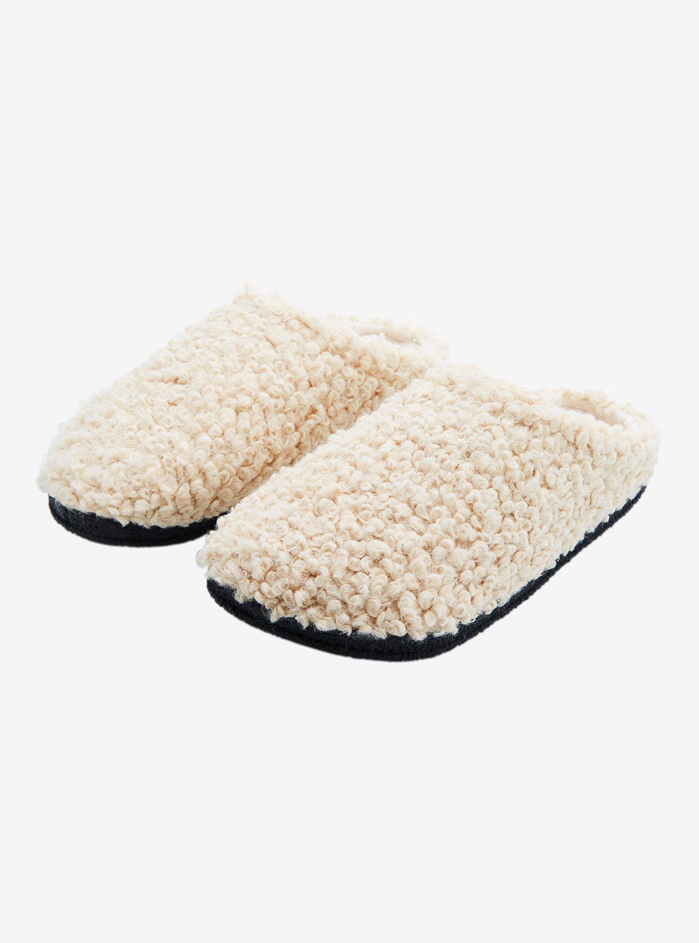 Dirty Laundry Ivory Sherpa Slippers, MULTI, alternate