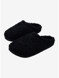 Dirty Laundry Black Sherpa Slippers, MULTI, alternate