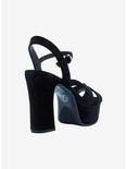 Chinese Laundry Black Velvet Chunky Heel, MULTI, alternate