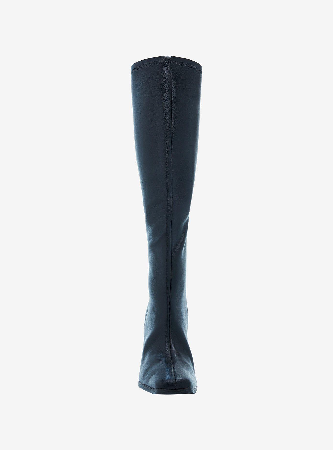 Chinese Laundry Black Square Toe Knee-High Boots, MULTI, alternate