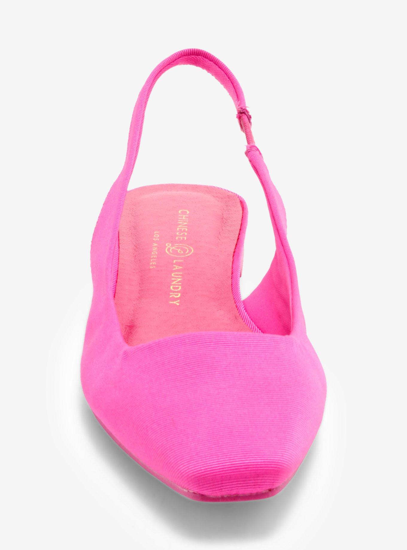 Chinese Laundry Hot Pink Flats, , hi-res