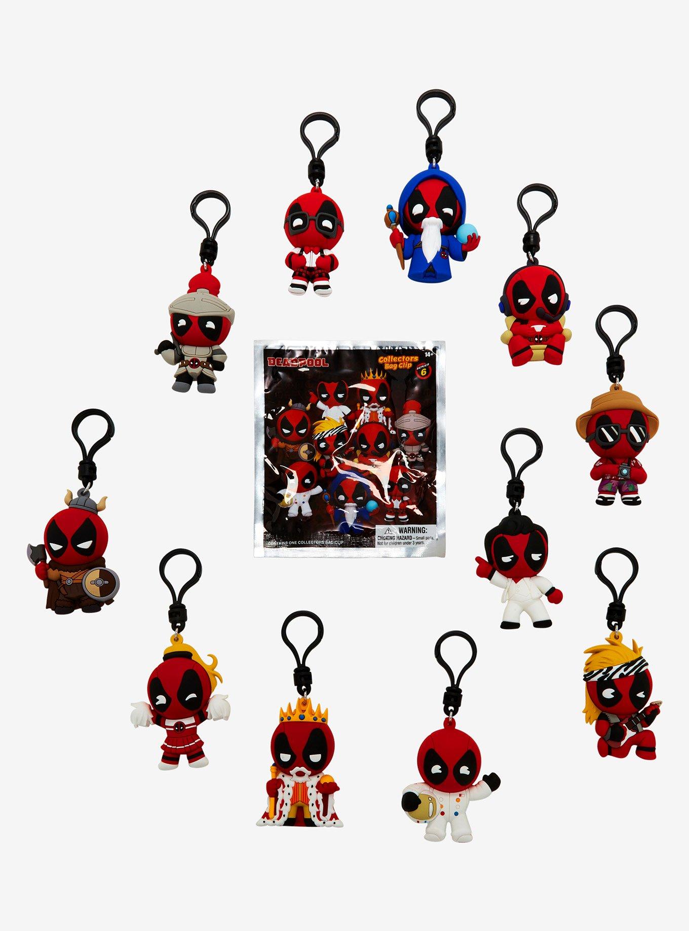 Marvel Deadpool Series 6 Blind Bag Figural Key Chain, , alternate