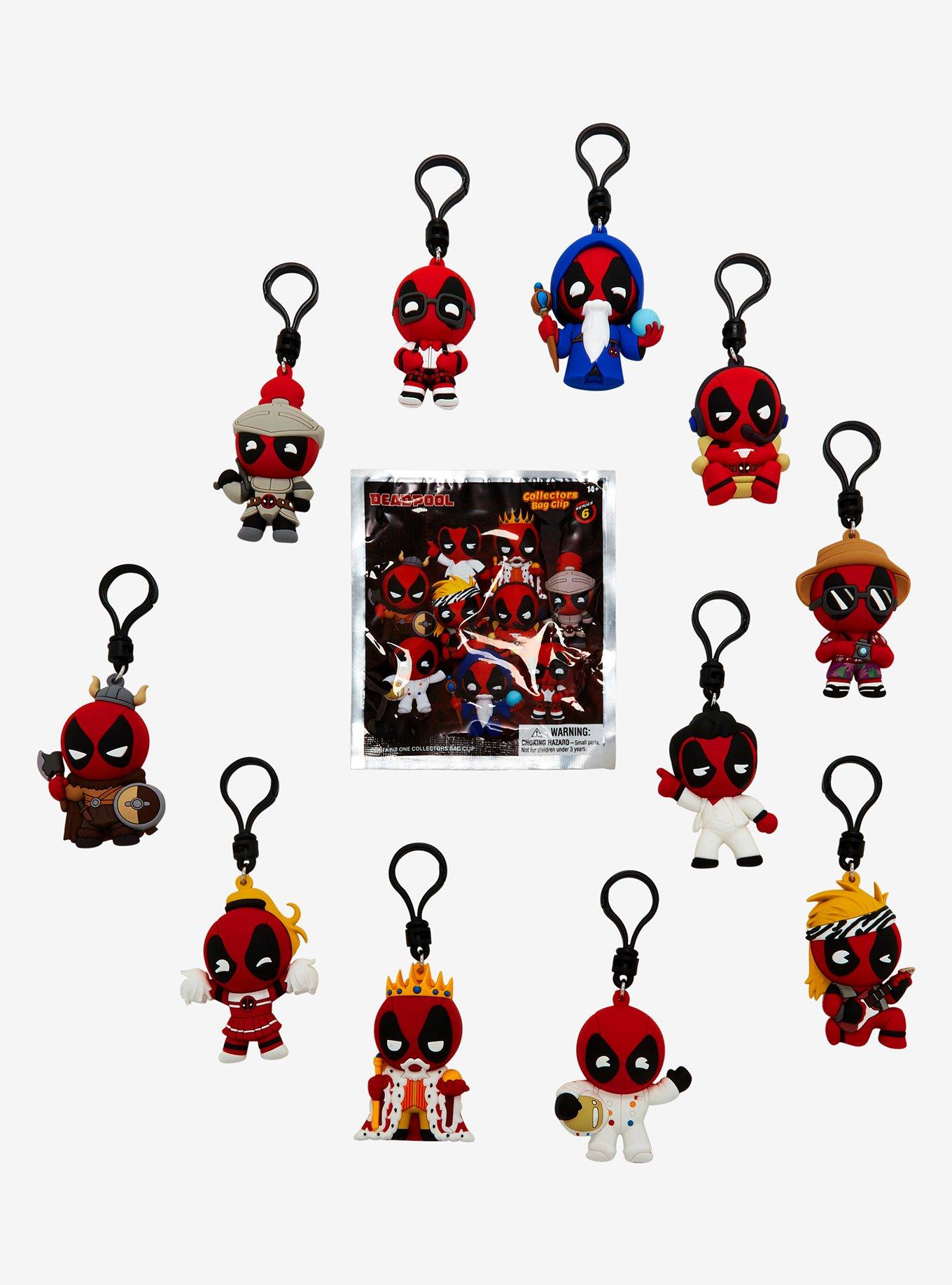 Marvel Deadpool Series 6 Blind Bag Figural Key Chain, , hi-res