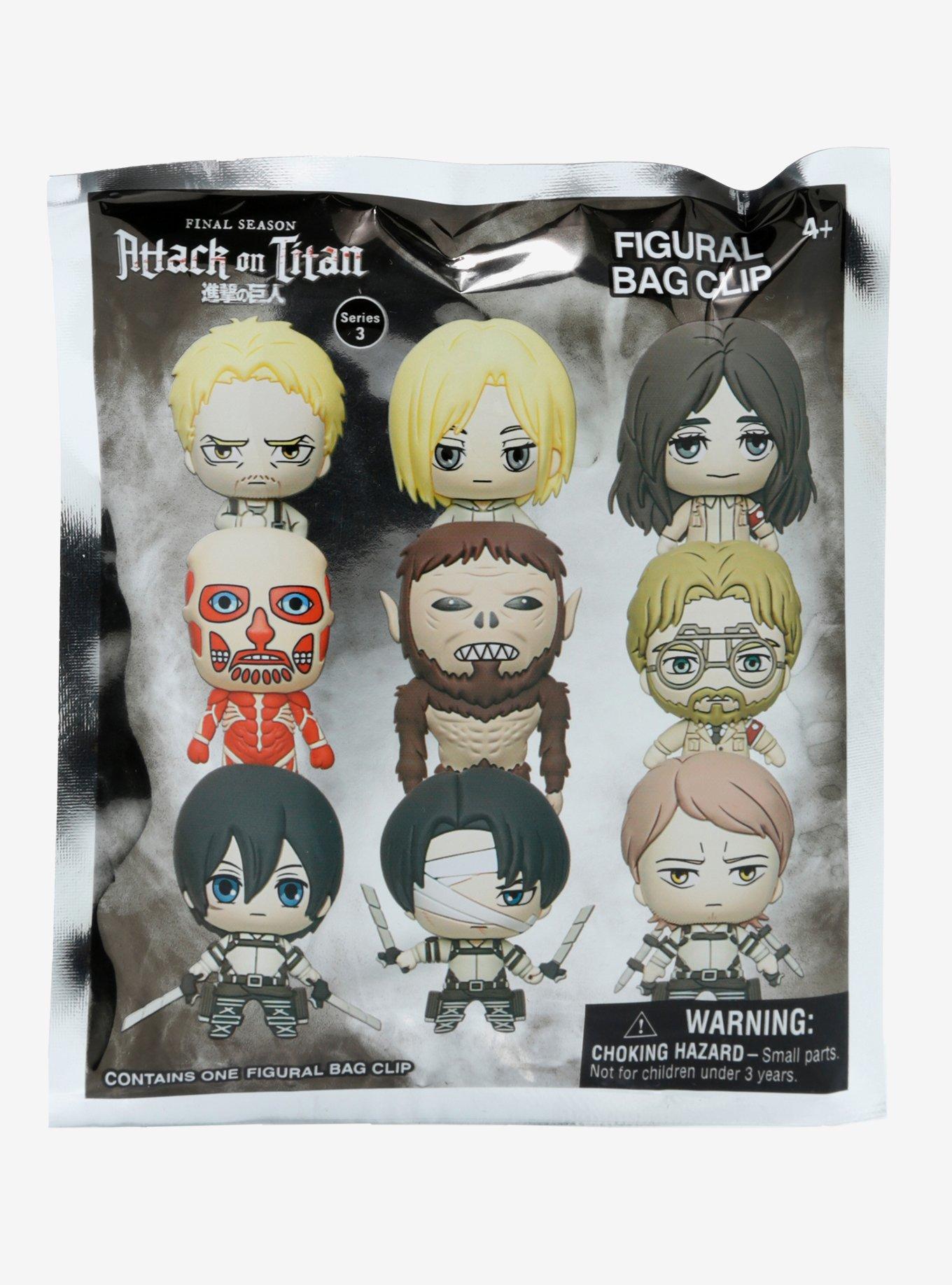 Attack On Titan Series 3 Blind Bag Figural Key Chain, , alternate