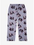 Star Wars: Episode I - The Phantom Menace Duel of the Fates Allover Print Plus Size Sleep Pants - BoxLunch Exclusive, LIGHT GREY, alternate