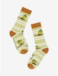 Peanuts Snoopy and Woodstock Scout Ringer Crew Socks - BoxLunch Exclusive, , alternate