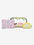 Sanrio Hello Kitty and Friends Floral Cosmetic Bag Set - BoxLunch Exclusive, , alternate