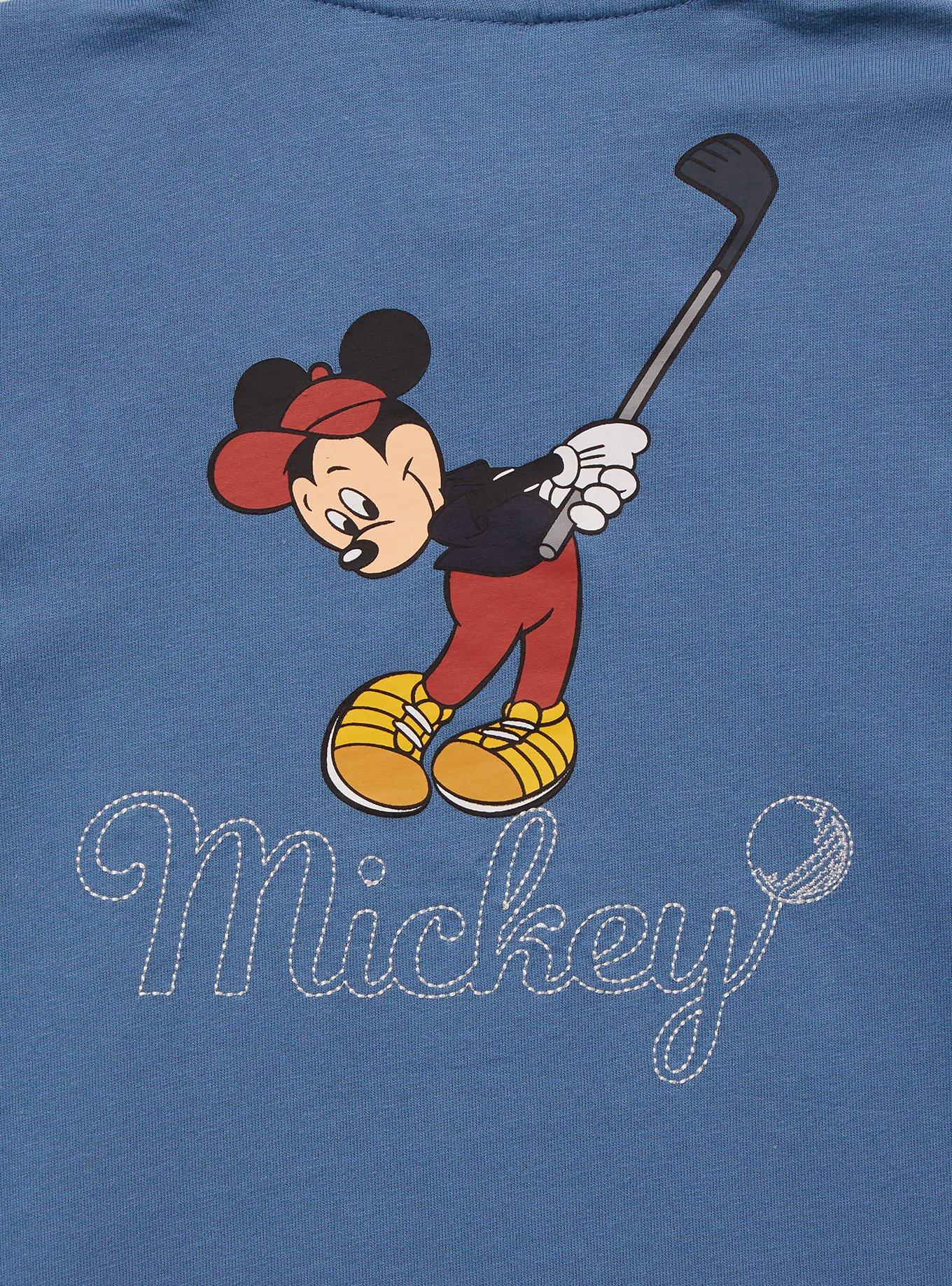 Disney Mickey Mouse Golf Letterman Toddler Polo Shirt &mdash; BoxLunch Exclusive, MULTI, alternate