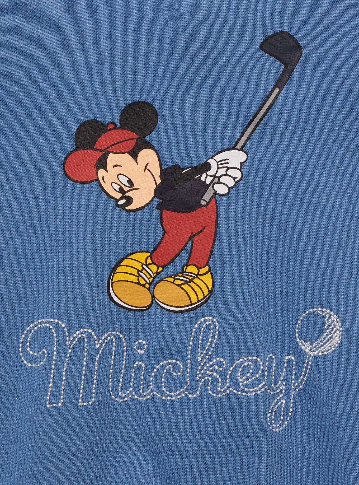 Disney Mickey Mouse Golf Letterman Infant Romper — BoxLunch Exclusive, MULTI, alternate