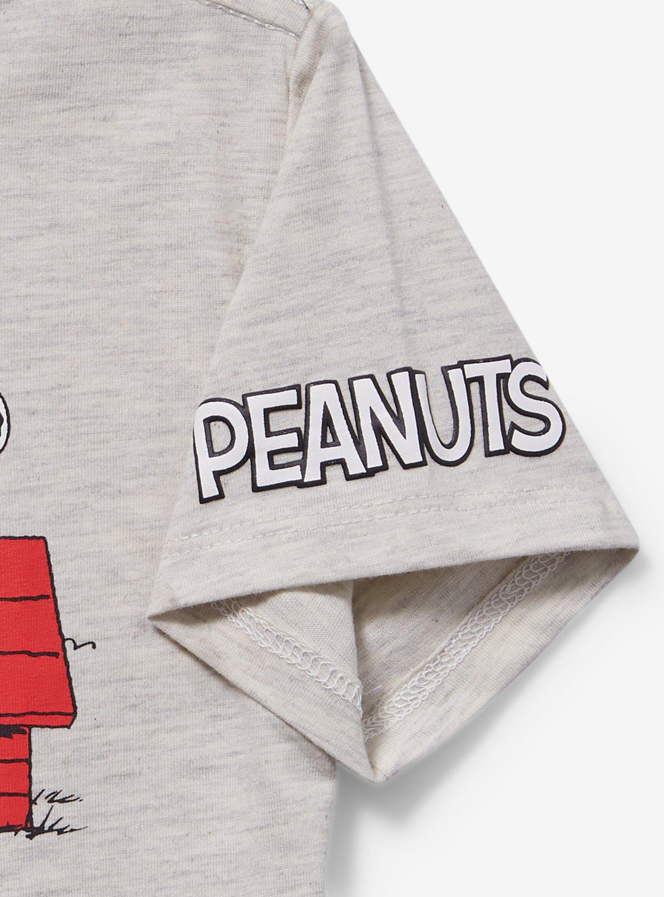 Peanuts Charlie Brown and Friends Puff Print Toddler T-Shirt — BoxLunch Exclusive, MULTI, alternate